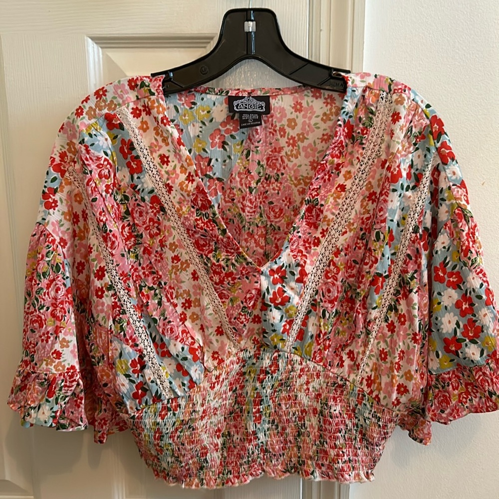 Angie Floral Multicolor Blouse